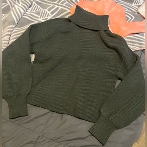 Green Turtleneck